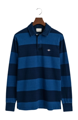 Polo Shirt Shirt GANT Men Indigo Rugger Evening Blue