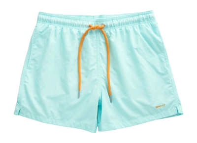 Zwembroek GANT Men Swim Shorts Turquoise Mist
