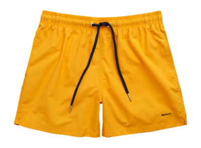 Zwembroek GANT Men Swim Shorts Medal Yellow