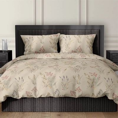 Dekbedovertrek Romanette Farini Beige Katoen