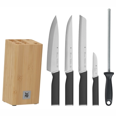 Knife Set WMF Kineo w/ Knife Block (6 pc)