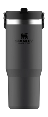 Thermosbeker Stanley The IceFlow Flip Straw Charcoal 0,89L