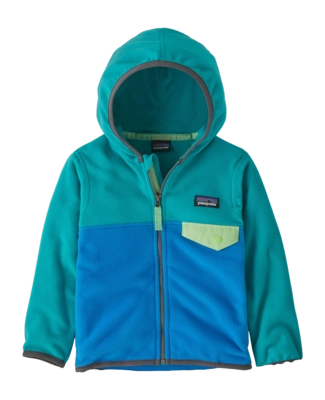 Gilet Patagonia Bébé Micro D Snap-T Vessel Blue
