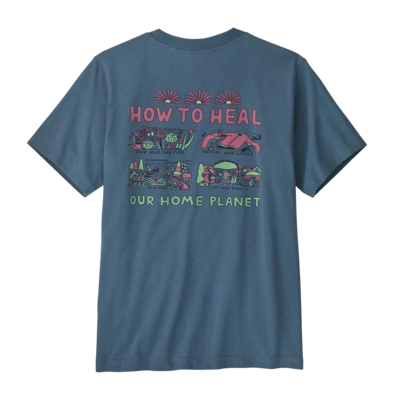 T-Shirt Patagonia Enfant Graphic Take Action Utility Blue
