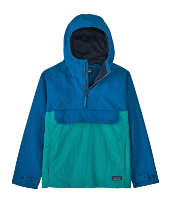 Veste Patagonia Enfant Isthmus Anorak Subtidal Blue