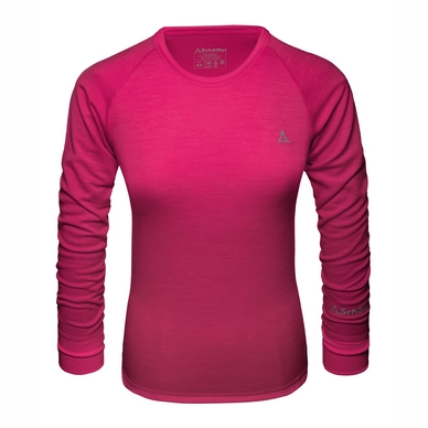Funktionsunterhemd Schöffel Merino Sport Shirt 1/1 Arm W Raspberry Sorbet Damen