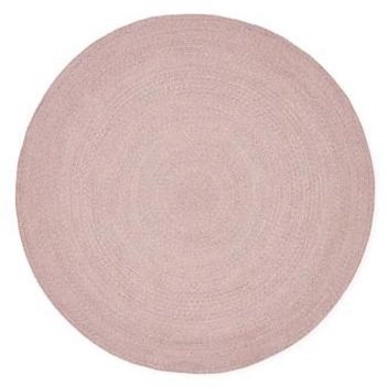 Außenteppich Suns Veneto Carpet Soft Pink mix PEt ø 200 cm