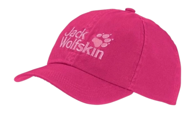 Kappe Jack Wolfskin Baseball Cap Kinder Pink Lemonade