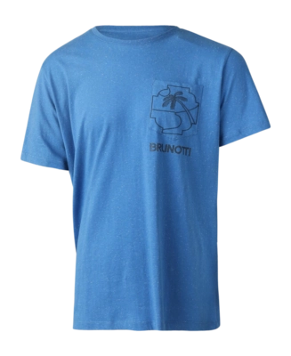 T-Shirt Brunotti Homme Axle-Neppy Nasa Blue