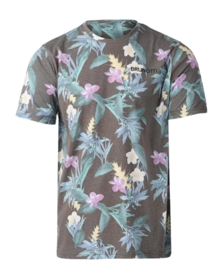 T-Shirt Brunotti Homme Helicon-AO Flower Green