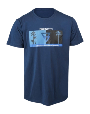 T-Shirt Brunotti Homme Leeway Night Blue