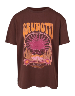 T-shirt Brunotti Femme Vieve Chocolate