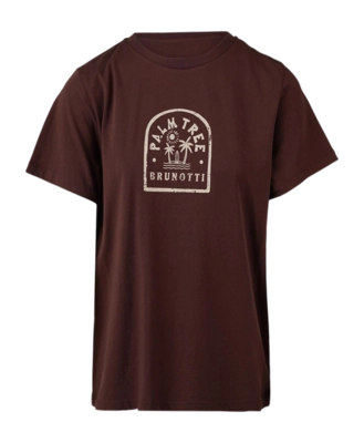 T-Shirt Brunotti Femme Mathilde Chocolate
