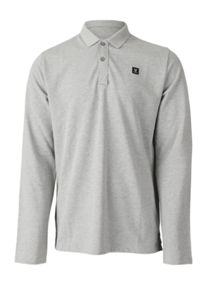 T-Shirt Manches Longues Brunotti Homme Manica Light Grey Melee