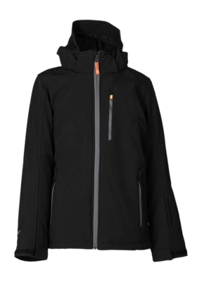 Jas Brunotti Boys Marsaly-N Softshell Black