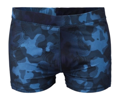 Zwembroek Brunotti Men Samier-AO Swim Trunks Wavy Camo Blue