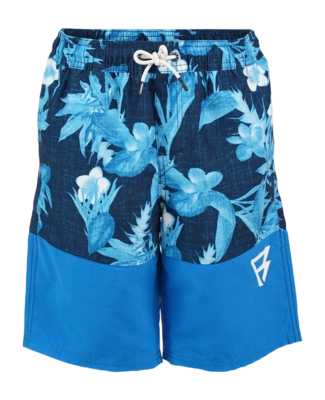 Swimming Trunks Brunotti Boys Martiasy Flower Blue