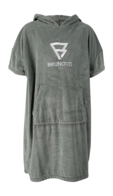 Poncho Brunotti Unisexe Poncho-Solidsex Vintage Green