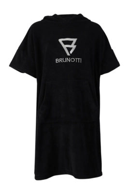 Poncho Brunotti Unisexe Poncho-Solidsex Black