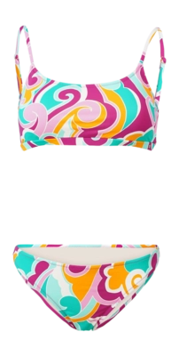 Bikini Brunotti Women Cruzin-Swirl Swirl Multi Pink