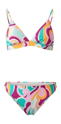 Bikini Brunotti Femme Alison-Swirl Swirl Multi Pink
