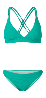 Bikini Brunotti Women Mika-Daisy Daisy Jacquard Green