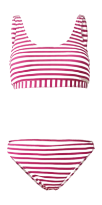 Bikini Brunotti Women Isabelle-YD Rib Stripe Pink