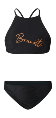 Maillot 2 Pièces Brunotti Fille Marina Black