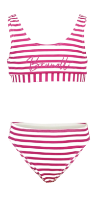Bikini Brunotti Girls Lunina-YD Rib Stripe Pink '24