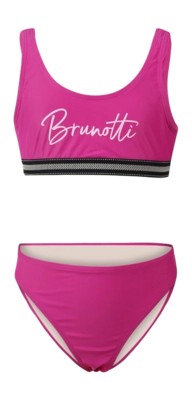 Maillot 2 Pièces Brunotti Girls Mya Deep Magenta