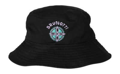 Fisherman's Hat Brunotti Unisex Buckey-Retro Pirate Black