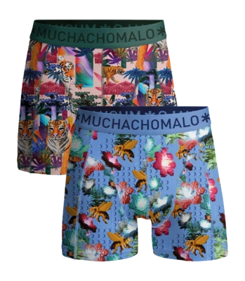 Boxer Muchachomalo Homme Bricks Print Print (Lot de 2)