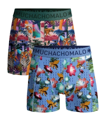 Boxershort Muchachomalo Boys Bricks Print Print ( 2-Pack )