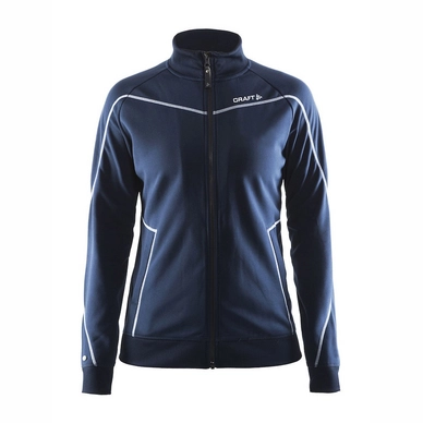 Fleece Jacket Craft ITZ Sweatshirt Women Dark Navy