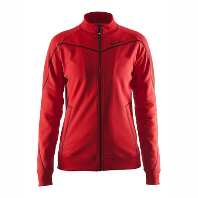 Fleecejacke Craft ITZ Sweatshirt Bright Red Damen