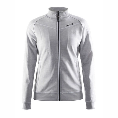 Jacke Craft ITZ Sweatshirt Grey Melange Damen