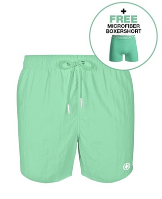 Maillot de Bain Muchachomalo Garçon Solid Tealish Green