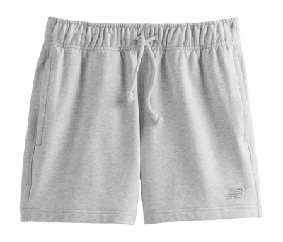 Pantalon de Sport New Balance Homme Athletics French Terry Court 5 Ash Heather