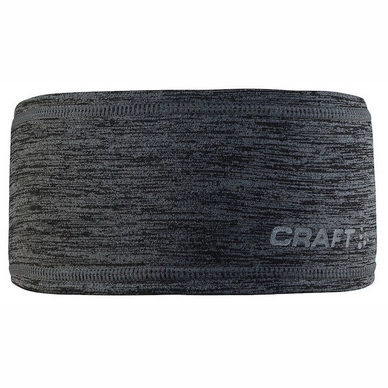 Hoofdband Craft Thermal Headband Dark Grey Melange - S/M