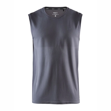 Tanktop Craft Fuseknit Light RN SL Granite Herren