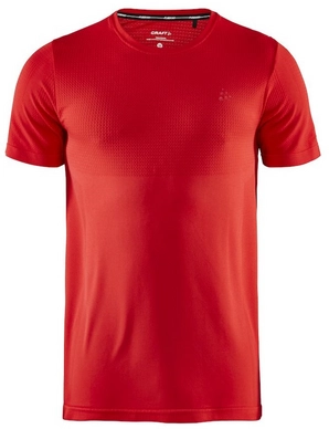 T-Shirt de Sport Craft Men Fuseknit Light RN SS Bright Red