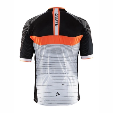 Fietsshirt Craft Gran Fondo Jersey Men Black Flourange
