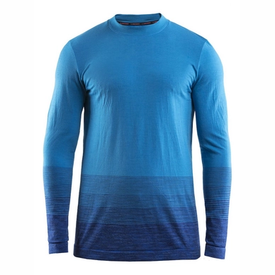 Long Sleeve T-Shirt Craft Wool Comfort 2.0 Men Blue