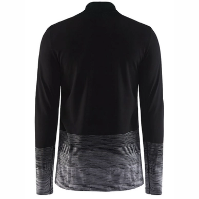 Ondershirt Craft Wool Comfort 2.0 Zip Men Black Dark Grey Melange