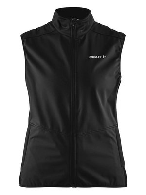 Vest Craft Warm Women Black Platinum
