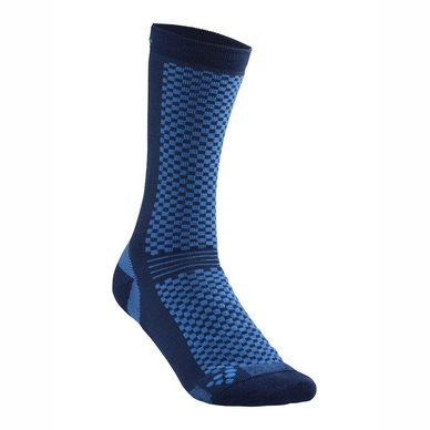 Socken Craft Warm Mid Blue (2-pack)