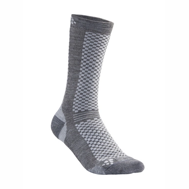 Socken Craft Warm Mid 2-Pack Sock Granite Platinum