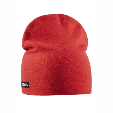 Muts Craft Solid Knit Hat Poppy S/M