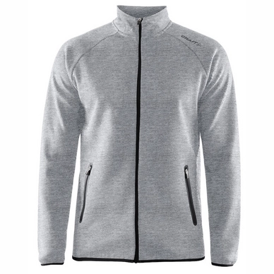 Strickjacke Craft Emotion Full Zip Jacket Grey Melange Herren