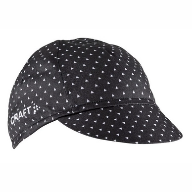 Pet Craft Unisex Race Bike Cap Black White